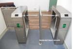 Bi-directional Coin Operated Turnstiles Access Entry Systems for Public Toilets