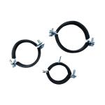 Heavy Duty Strut Channel Pipe Clamp Rubber Reinforced Hanging Galvanized