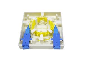 Wholesale Ftth 86 Fiber Optic Terminal Box Access Wall Socket Desktop Small Box from china suppliers