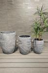 Customed Fiber Clay Planter Modern Style And Frost Resistance