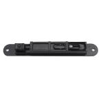 Corrosion Resistance Aluminium Sliding Window Lock With Key Black Color