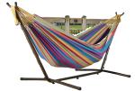Comfortable Outdoor Garden Hammock with Stand Weight Capacity 260KGS Standing