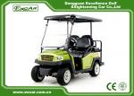 Green EXCAR Electric Golf Car 3 Or 4 Seater 48V ADC Motor CE Approved