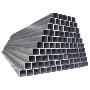 Wholesale A500 Galvanized Rectangular Pipe 100X100mm Rectangular Tube 100X50 from china suppliers