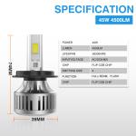 Fan Cooling Die Cast Aluminum Motorcycle Lighting System With White Light Color