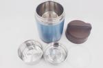 1.6L Food container vacuum insulated thermos with spoon stainless steel lunch