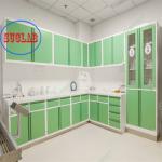 Full Steel Hospital Clinic Furniture Disposal Cabinet for Safe and Easy Disposal