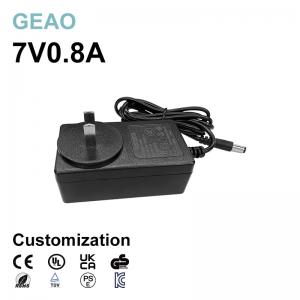 China 7V 0.8A Wall Mount Power Adapters For AC DC Scooter Water Pump Micro Projector Heated Blanket on sale