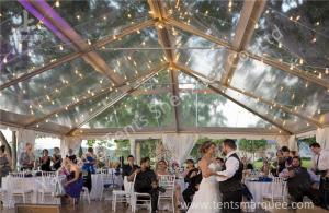 Wholesale Transparent Roof PVC Fabric clear canopy tent for Luxury Wedding Party from china suppliers