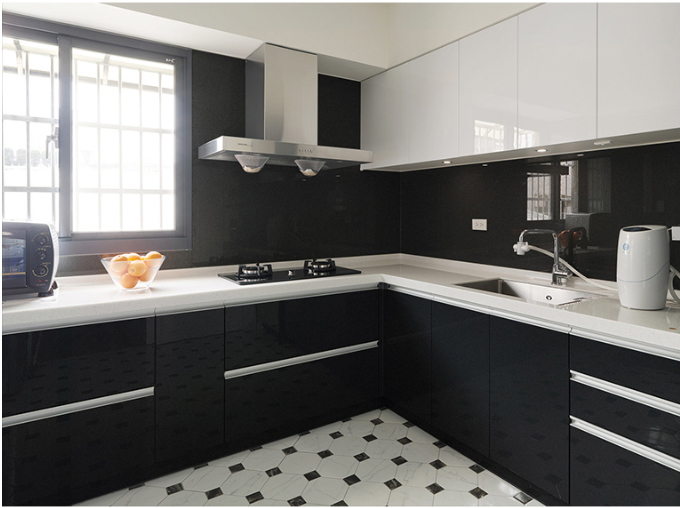 Vinyl Wallpapers Glossy Waterproof Self Adhesive PVC Decorative Film Kitchen