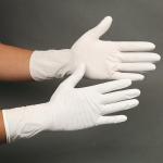 Disposable Powdered Nitrile Latex Gloves Convenient Uniform Thickness Distributi