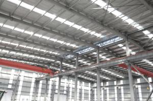 Wholesale Corrugated / Sandwich Panel Agricultural Steel Building With Windows Customizable from china suppliers