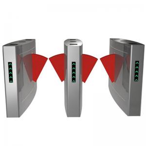 Wholesale Security RFID Card Turnstile Access Control System Optical Slim Swing Turnstile from china suppliers