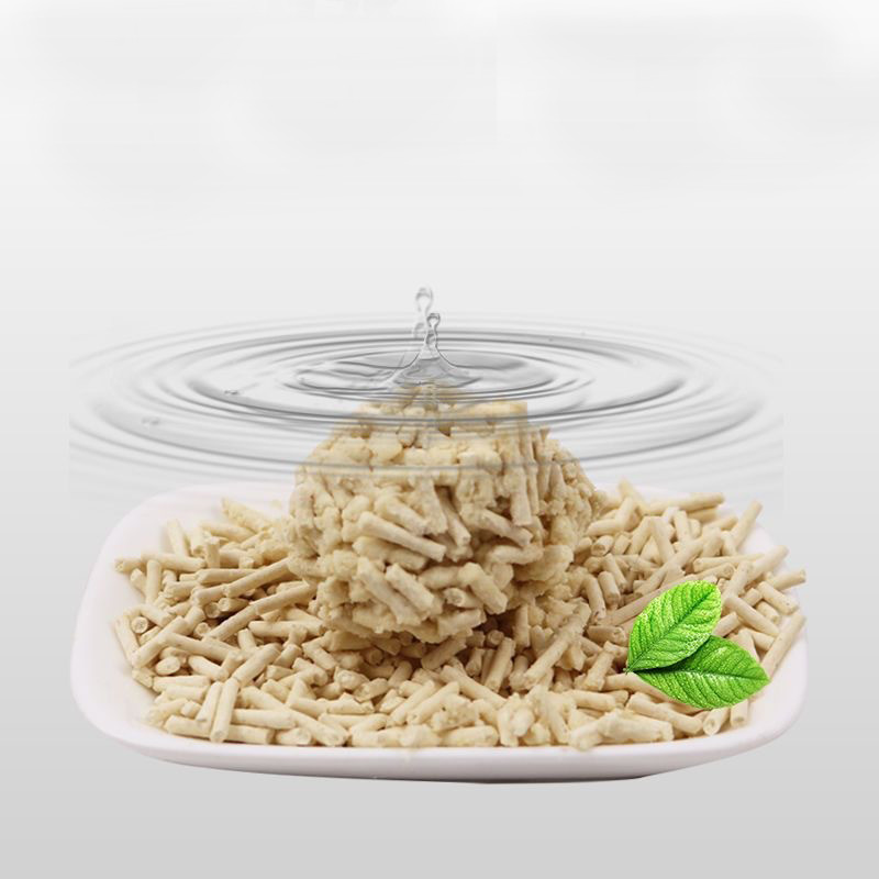 OEM Natural Dust Free Cat Litter Odor Control Flushable Clumping Cat Litter