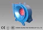 7.5 Kw Cement Fan Direct Drive Centrifugal Blower High Temperature Blue