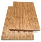 OEM Veneer Perforated Acoustic Panel Ceiling Tile Sound Absorber