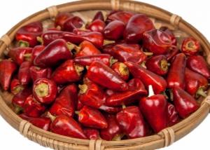 China Stemless Red Bullet Chilli Dehydrated 25000SHU Dried Spicy Peppers on sale
