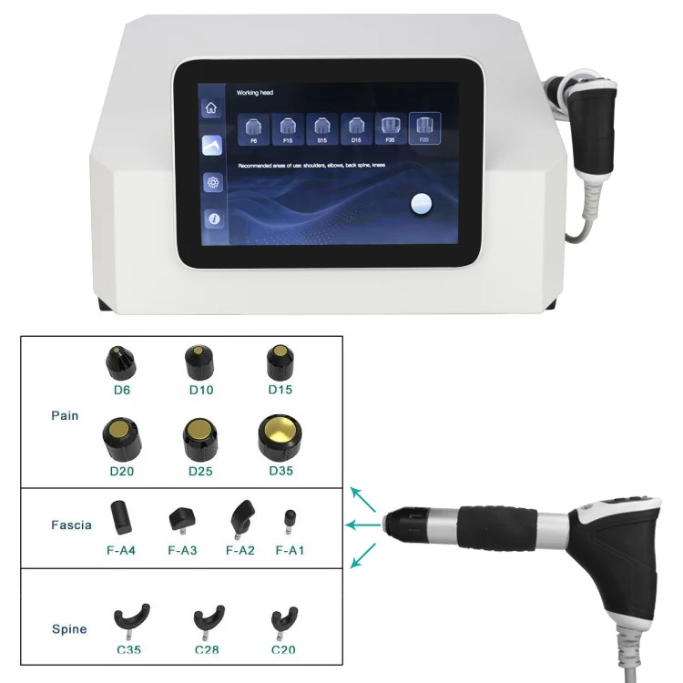 Physiotherapy Shock Wave Equipment Shockwave Physical Therapy Machine Eswt Pain Relief