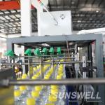 Glass Bottle Wine Heat Tunnel Shrink Wrap Machine PE Film Shrink Wrap Machine