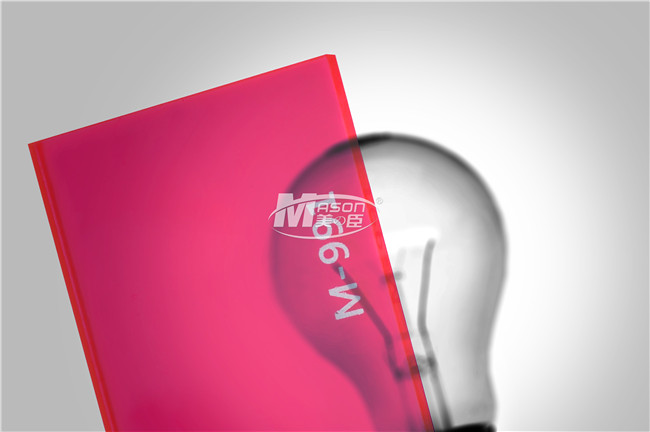Cast PMMA Red Yellow Green Fluorescent Acrylic Sheet 3mm 4mm 5mm 4x8ft