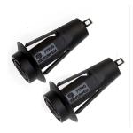 PTF-40 Cylindrical 5x20mm 10A Panel Mount Fuse Holders Easy Snap In Slotted