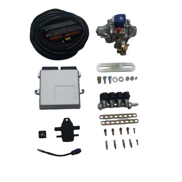 4 Cylinder Injector Rail 56 Pin ECU CNG Conversion Kits For GNV Auto Natural Gas
