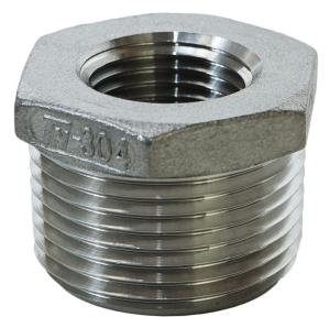 Wholesale Stainless Steel A403 WP347H Bushing Threaded Forged Pipe Fittings Reducer TH Bushing Steel from china suppliers