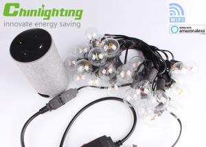 Wholesale G40 2.4GHZ Wifi Commercial LED String Dimmable Smart Lights from china suppliers
