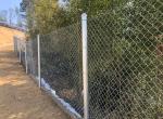 2.5mm-3.0mm Hot DIP Galvanized Chain Link Fence 9 Gauge