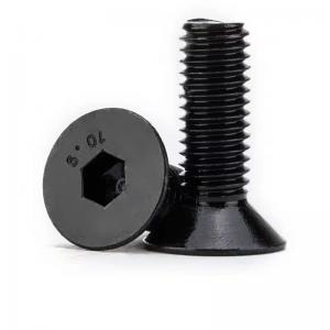 China ISO10642 10.9 High Strength Hexagon Socket Countersunk Head Cap Screws Black Oxide on sale