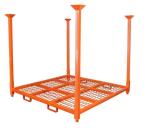 Welded Adjustable Durable Storage Galvanized Stacking Steel Industrial Pallet