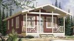 Long Life Prefab Bungalow Homes , Affordable Prefabricated light steel Homes For