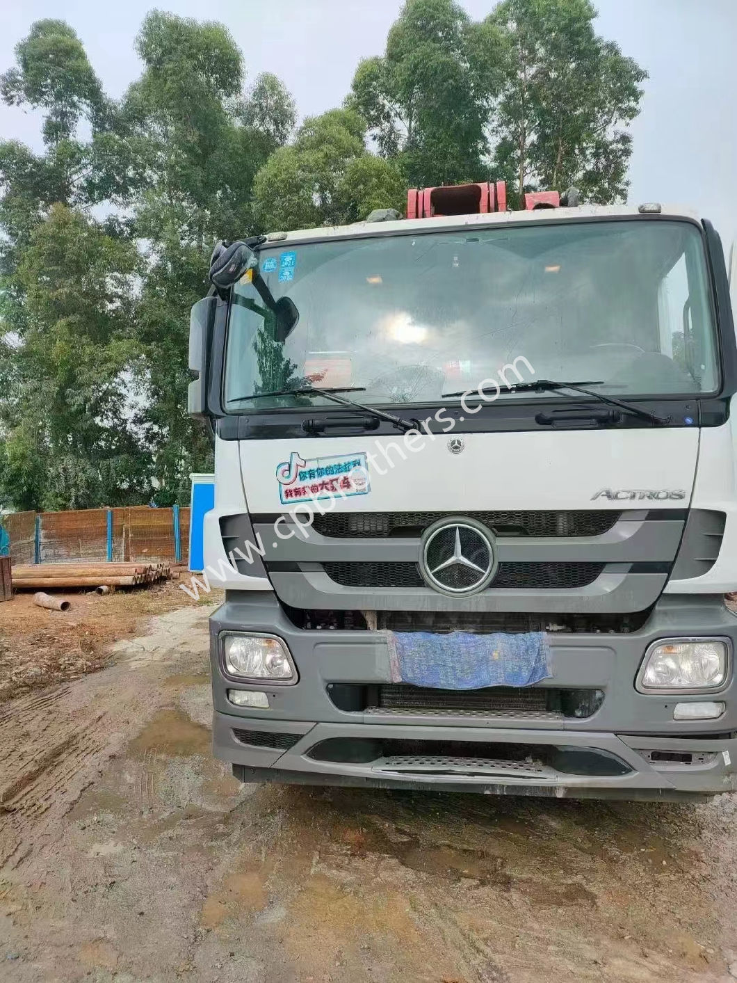 2020 Used 56m Truck Mounted Concrete Boom Pump