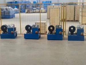 Wholesale High Pressure Hose Crimper 6 Inch 4-150mm Industrial Pipe Making Machine Large Opening from china suppliers