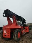Used Kalmar Reach Stacker Drd450 Secondhand 45ton Diesel Container Lifting Truck