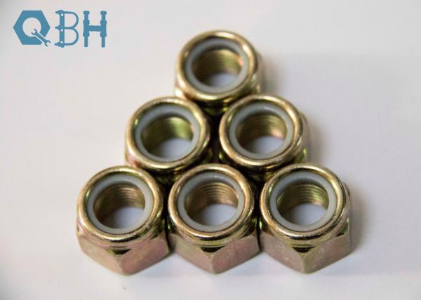 HEXAGON NUT WITH CLAMPING PIECE ISO10512 Carbon Steel Hex Nylon Lock Nut Class8