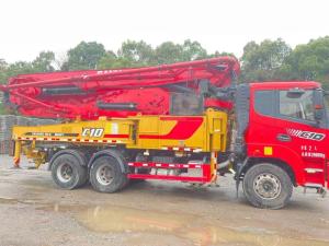 Wholesale Hydraulic 47M Truck Mounted Pump Concrete Mixer for 2021 Used Construction Equipment from china suppliers