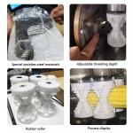 mini commercial coffee powder milk flower vacuum freeze dryer machine for food