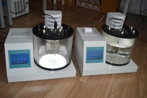 Liquid Material 220V Kinematic Viscometer Temperature RT -150℃ High Precision