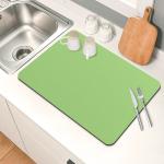 Customized Logo Acceptable Stocked Dish Mat Absorbent Diatomite Kitchen Counter