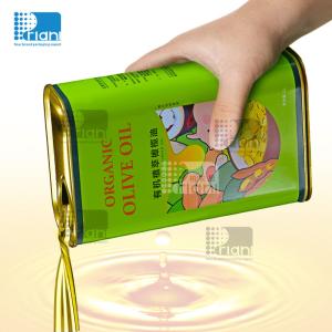 Wholesale Rectangle Cooking Oil Tin 1L 2L 3L 100ml 250ml 500ml Empty Olive Oil Tin Containers from china suppliers
