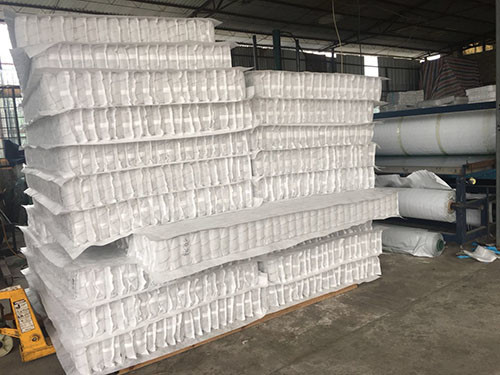 Pocket Spring Unit for the core of mattress in King size, with non woven fabric 90g cover