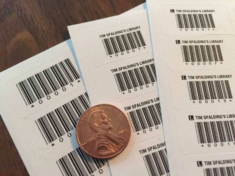 High Adhesive White Color Supermarket Custom Barcode Labels