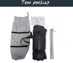 (200+50)*170*170CM All Weather Camouflage Waterproof Polyester 210D Pop Up