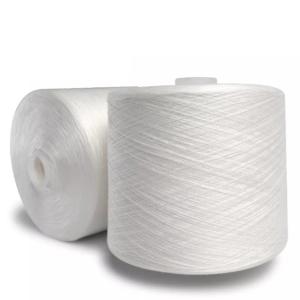 Wholesale Raw White Yarn Anti Pilling 40/2 402 502 302 Polyester Yarn from china suppliers