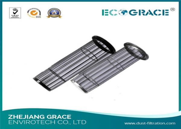 Quality 130*3600mm Stainless Steel Filter Bag Cage For Baghouse Dust Collector for sale