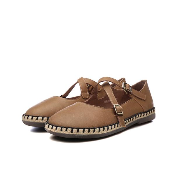 S250 2020 spring and summer literature and art fresh round toe women's shoes