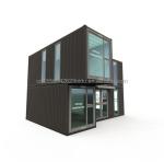 50/75/100mm Wave Sandwich Panel Walls Modular Container Prefab Office for Modern