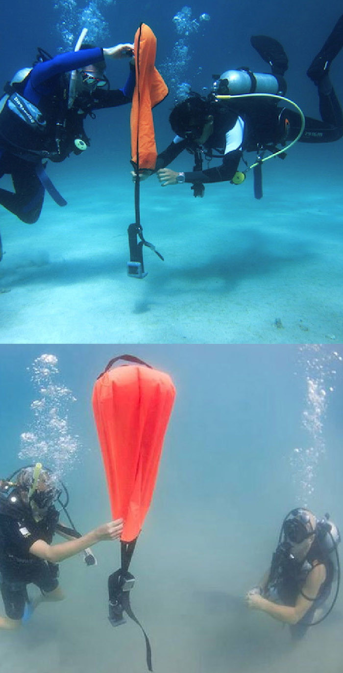100kg Parachute Buoyancy Bags Underwater Airbag For Underwater Construction