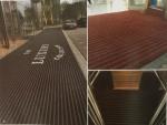 Tufted Cut Pile Entrance Door Mat Heavy Duty Brushing 9mm Thickness